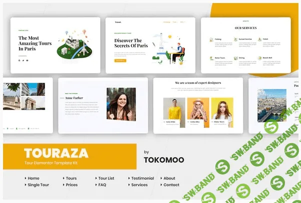 [Themeforest] Touraza - Tour Elementor Template Kit