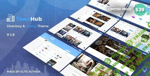 [ThemeForest] TownHub v1.0.9 - шаблон каталога WordPress