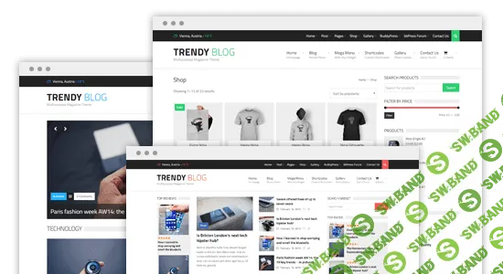 [themeforest] TrendyBlog v1.2.4 - универсальный наблон для WordPress