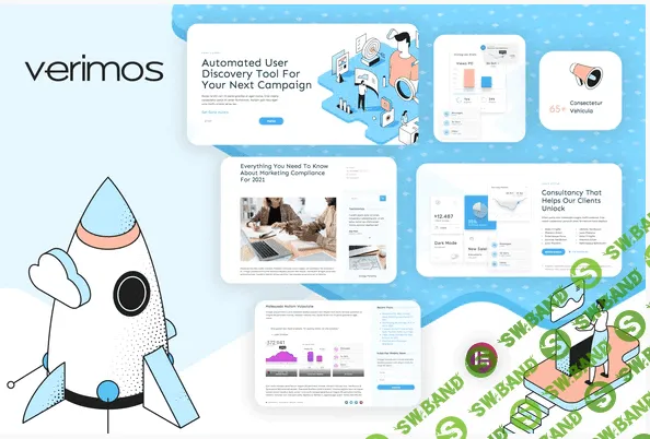 [Themeforest] Verimos – Tech Startup & Digital Company Template Kit