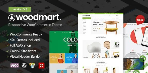 [ThemeForest] WoodMart v5.3.6 NULLED - шаблон интернет-магазина WordPress