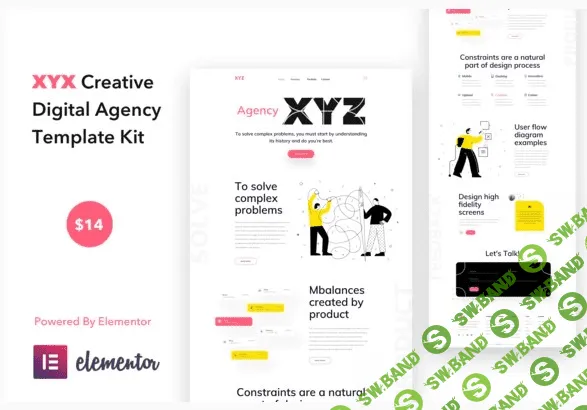 [Themeforest] XYZ - Creative Digital Agency Business WordPress Elementor Template Kit