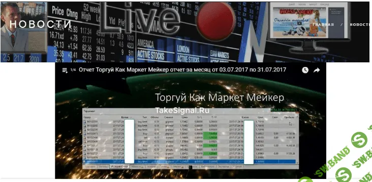 Торговая система - Торгуй Как МаркетМейкер