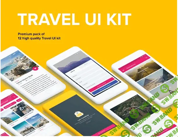 Travel - Material Design Templates