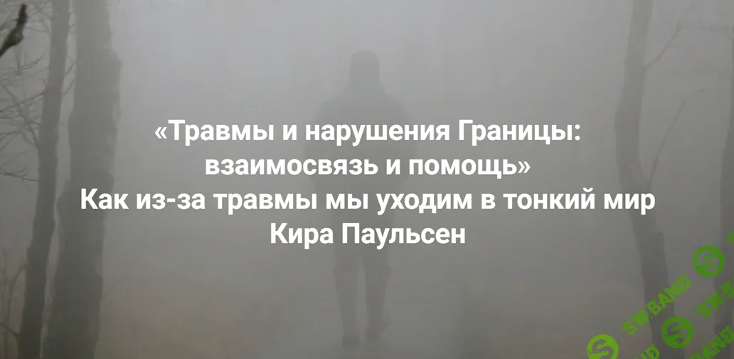 Травмы и нарушения Границы: взаимосвязь и помощь. Нарушение жизни и полевой целостности в результате травм [Институт Открытого Поля] [Кира Паульсен]