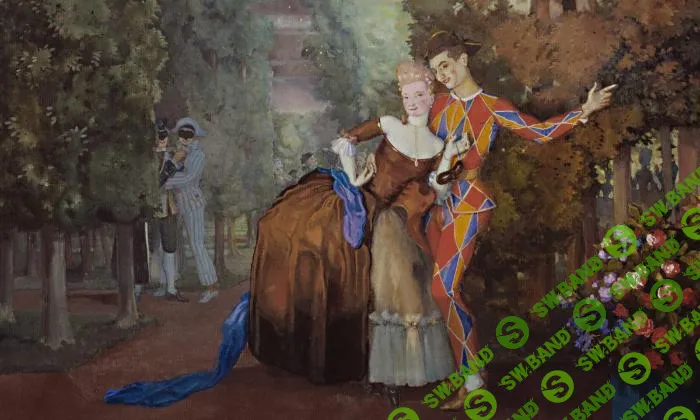 [Третьяковская галерея] Язык графики. Четыре взгляда на графику. Арлекины Серебряного века. (2023)