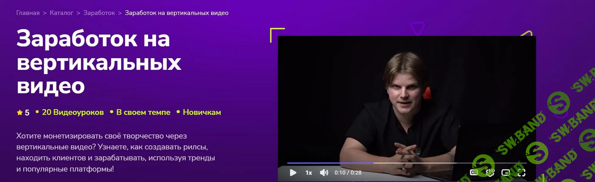 [TutorPlace, Александр Орлов] Заработок на вертикальных видео (2026)