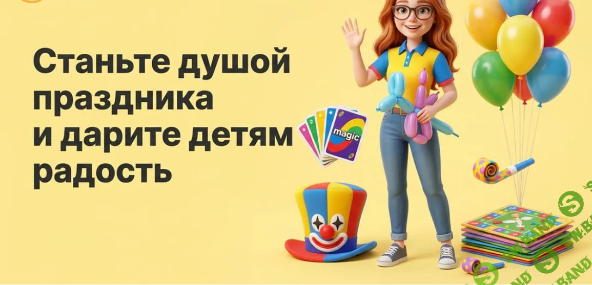 [TutorPlace, Александра Новая] Детский аниматор (2026)
