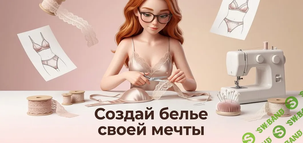 [TutorPlace, Наталья Вершинина] Кружевное белье своими руками (2026)