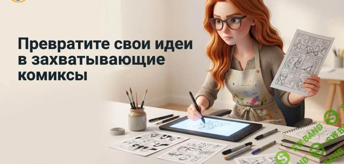 [TutorPlace, Ольга Кузнецова] Создание комиксов (2026)