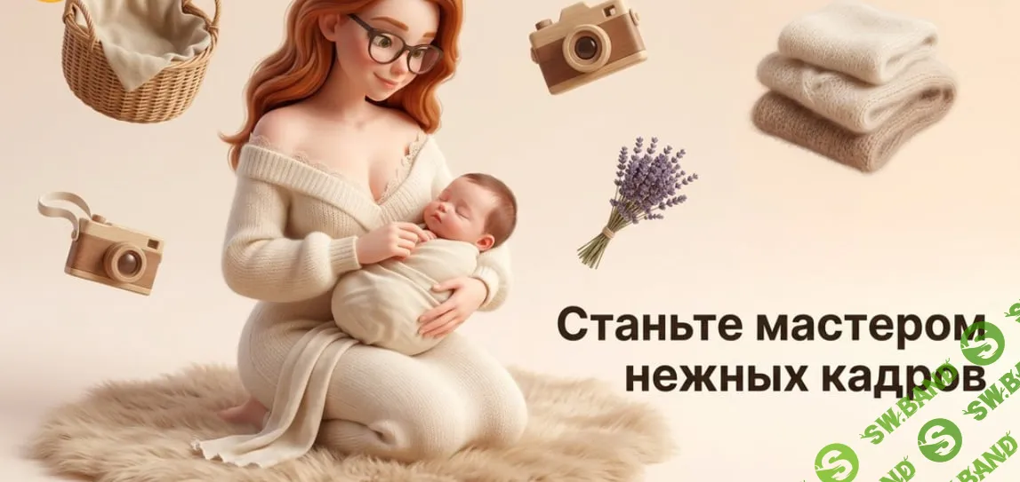 [TutorPlace, Полина Анисимова] Фотосессия новорожденных (2026)