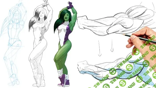 [Udemy, Ed Foychuk] Как рисовать. Анатомия и рисование фигур. Полный курс (2025)