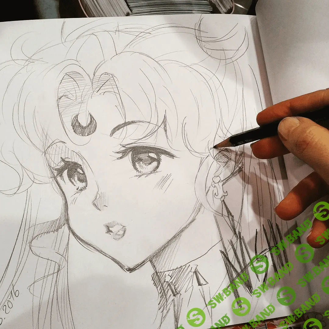 [Udemy] [Манар Муафак Али] Максимальный курс рисования Аниме и Манги от Нуля до Про (2020)