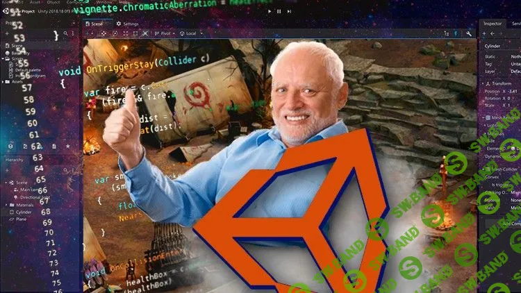 [Udemy] Unity - Полный курс для разработчика игр. Для чайников (2019)
