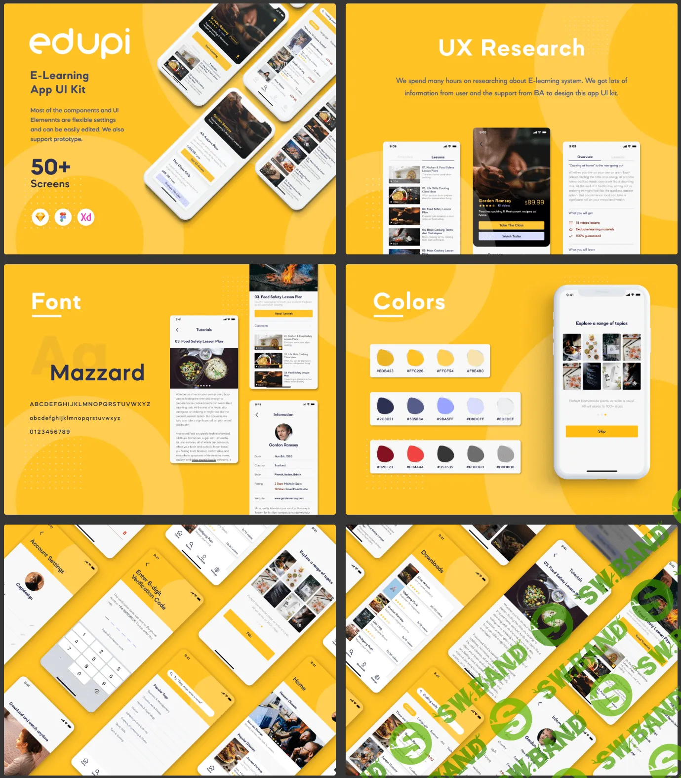 [UI8.net - Capi Creative] Edupi - E-Learning App UI Kit