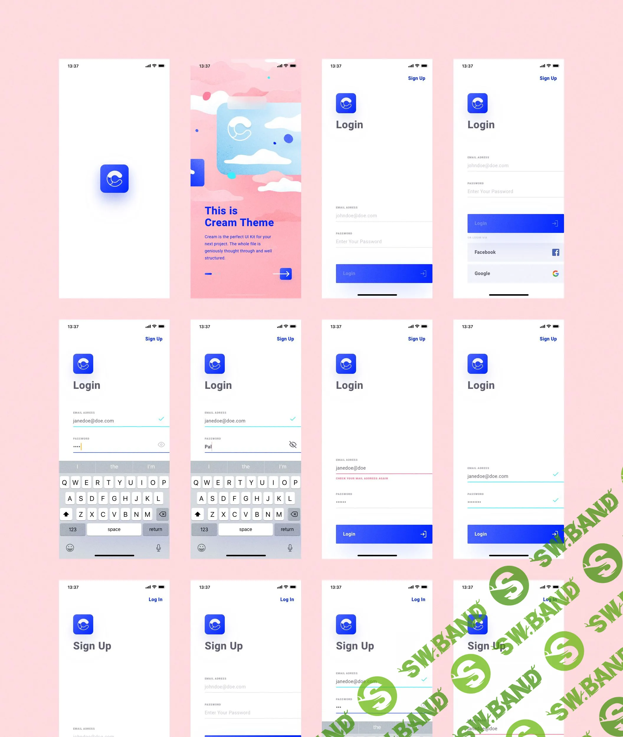 [UI8.net] Cream iOS UI Kit