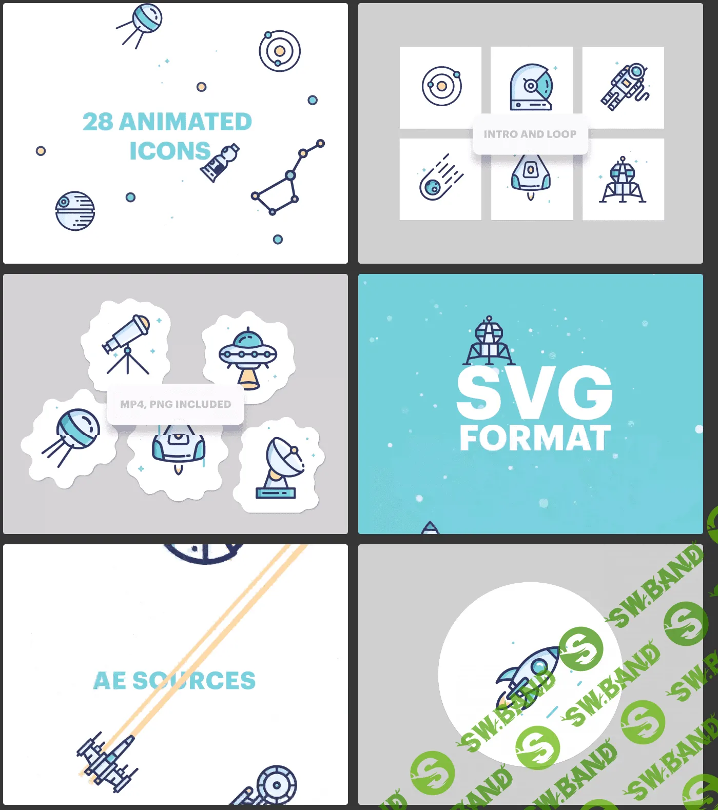 [UI8.net] Galacticons Animated