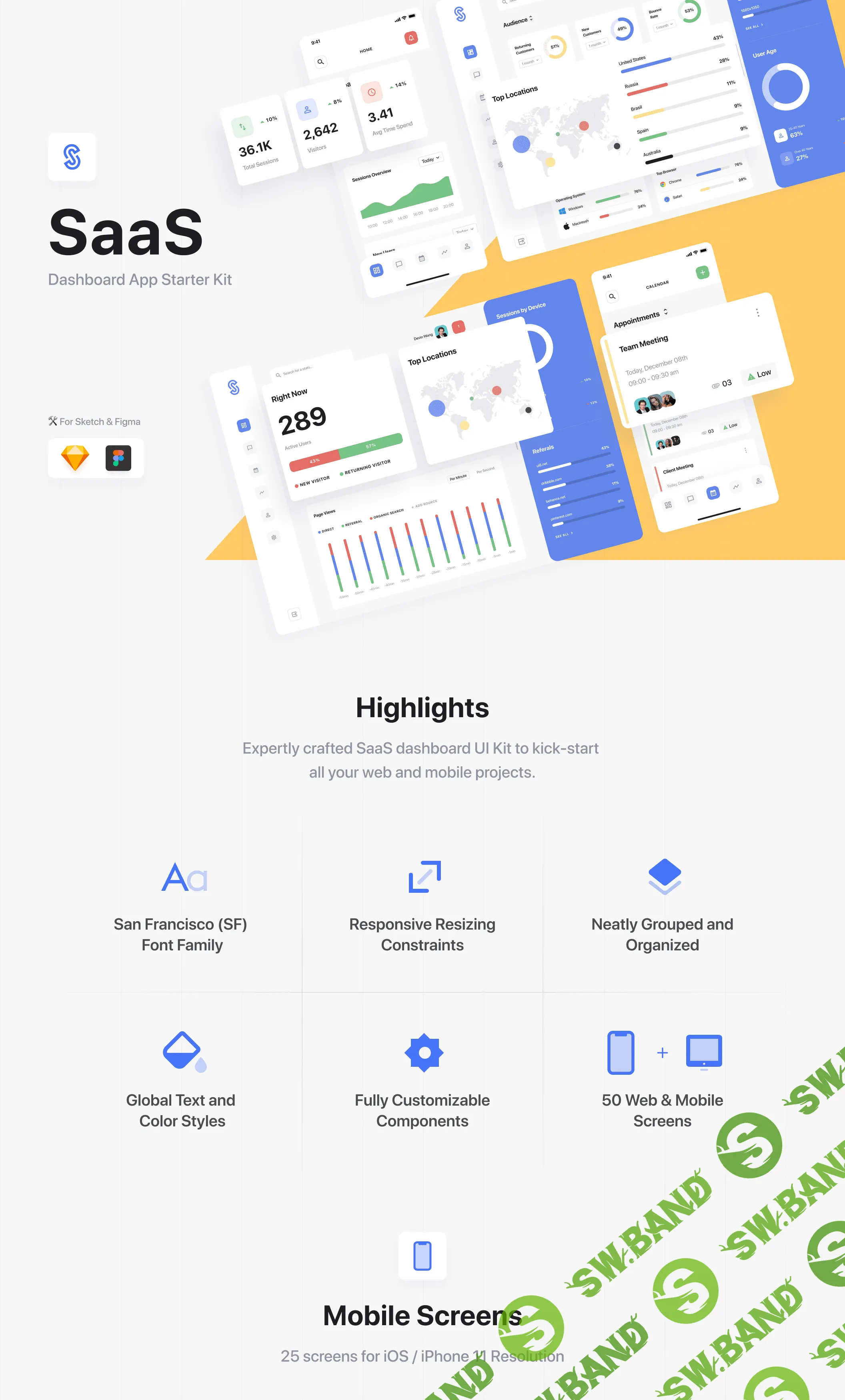 [UI8.net] SaaS Dashboard App Starter Kit + React