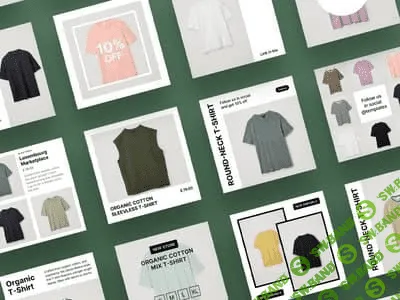 [Uplabs] 40 Instagram Templates (2021)