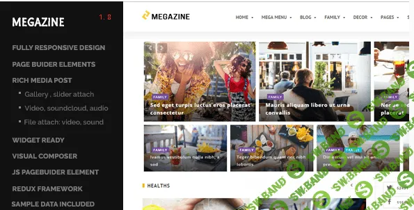 [uxtheme] Megazine 1,0 - WordPress Theme