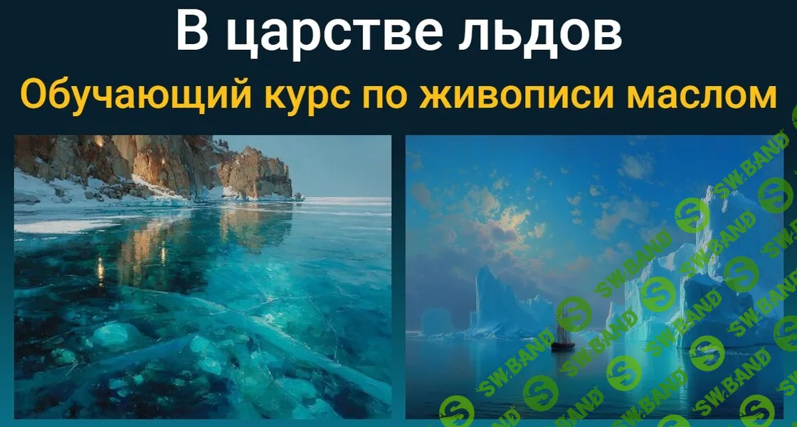 В царстве льдов [2 картины] [Zartschool] [Татьяна Зубова]