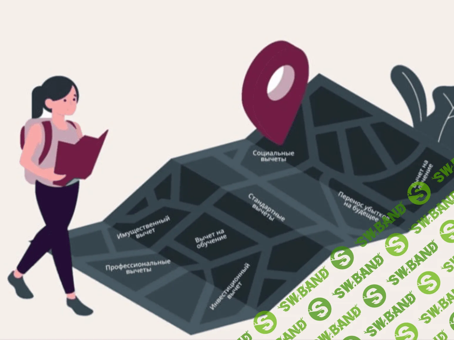 [Валерия Григорьева] Большая карта налоговых вычетов (2020)