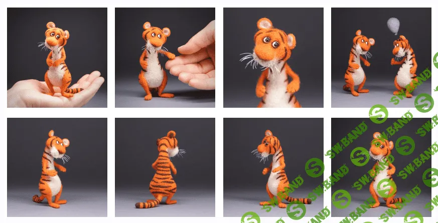 [Валяние] [Ирина Егорова] Тигр (2021)