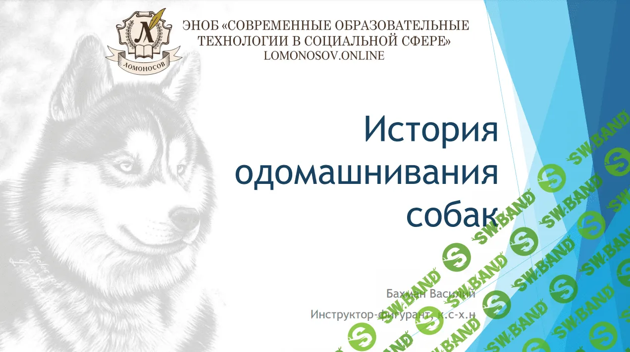 [Василий Бахман] История одомашнивания собак (2023)