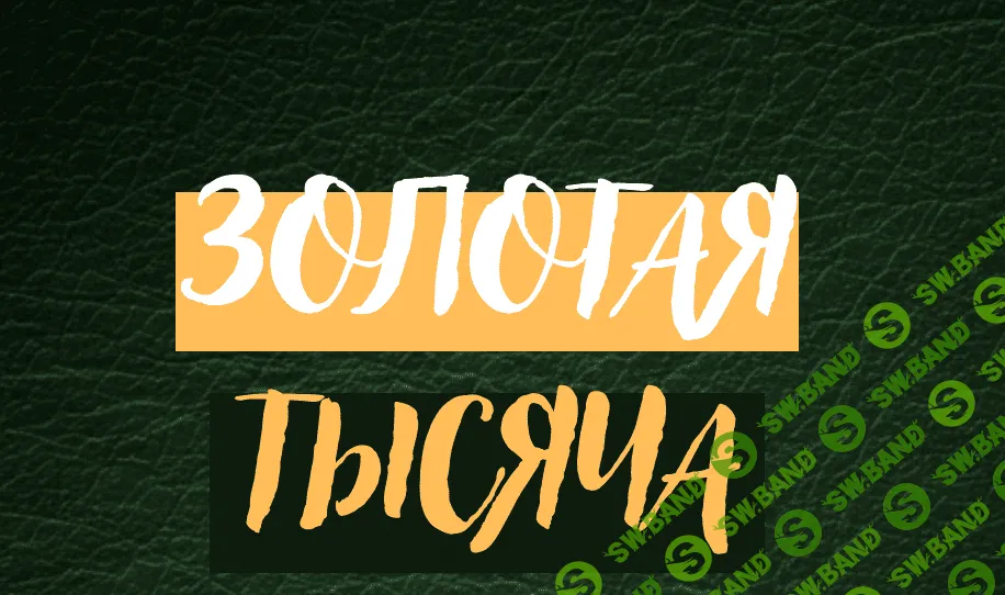 [Василина Баранова] Золотая тысяча 3 (2025)