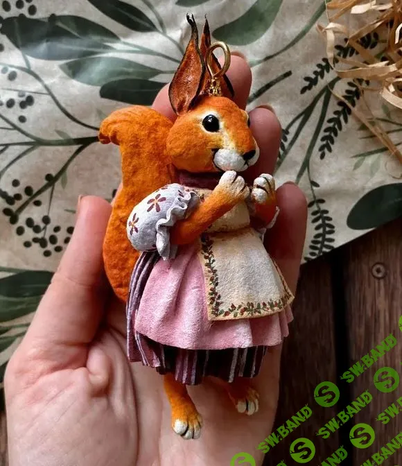 [Ватная игрушка] Белочка (2023)