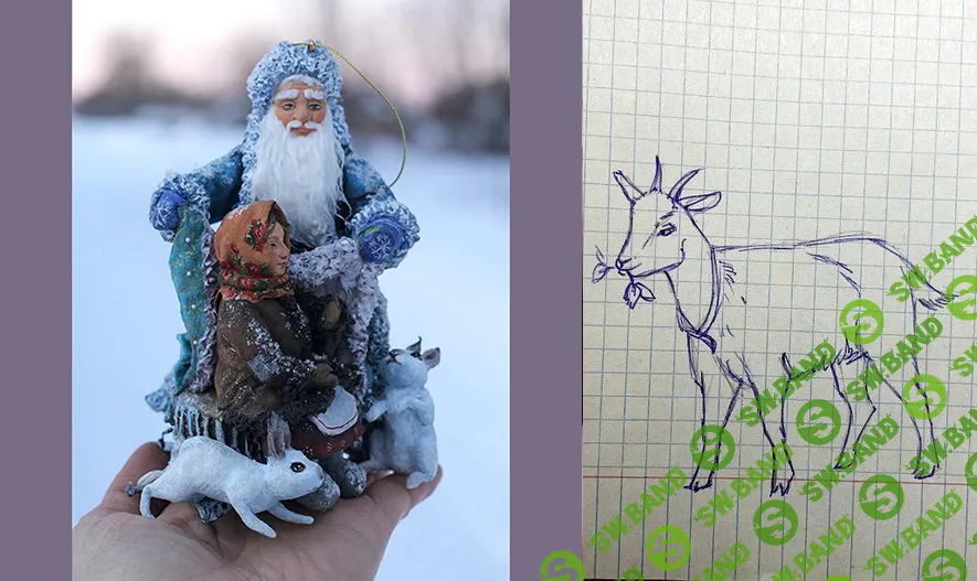 [Ватные игрушки] Донат-клуб Теремок волшебства (февраль 2026) [Алена Ильинская]