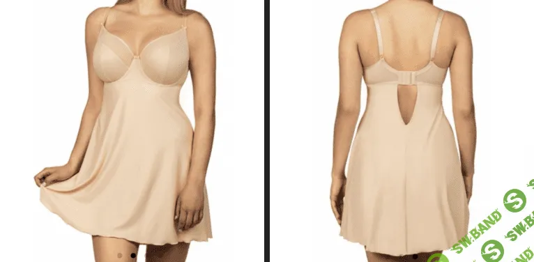 [Вера Воронина] Сорочка с мягкой чашкой на каркасах (2023)