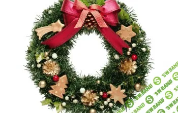 [Вероника Калачева] Акварельная зима. Рождественский венок