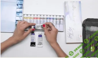 [Вероника Калачёва] Морской пейзаж. Акварельная живопись