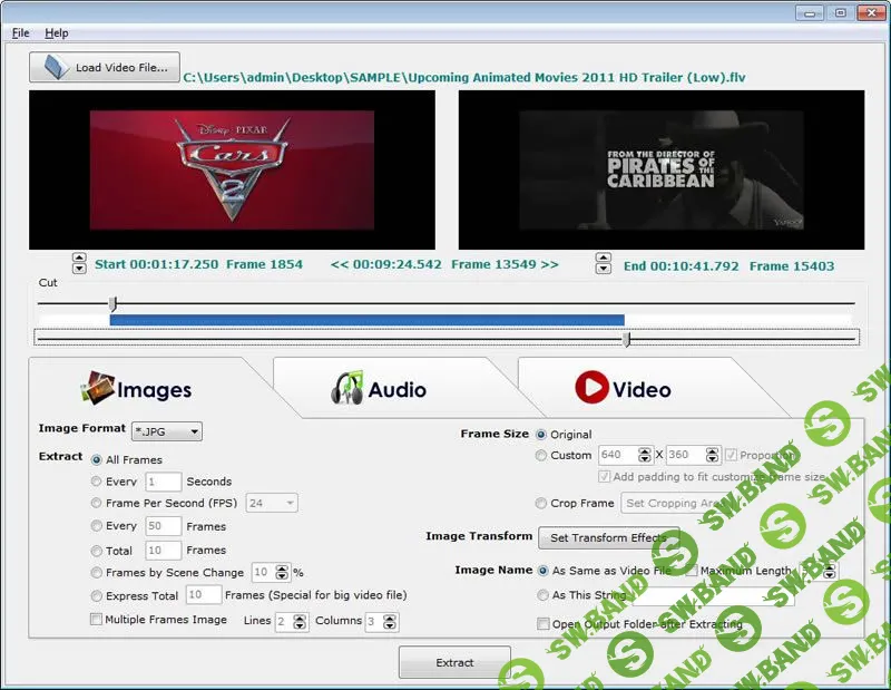 VideoDetach Pro – Detach Video into Images, Audio and Video