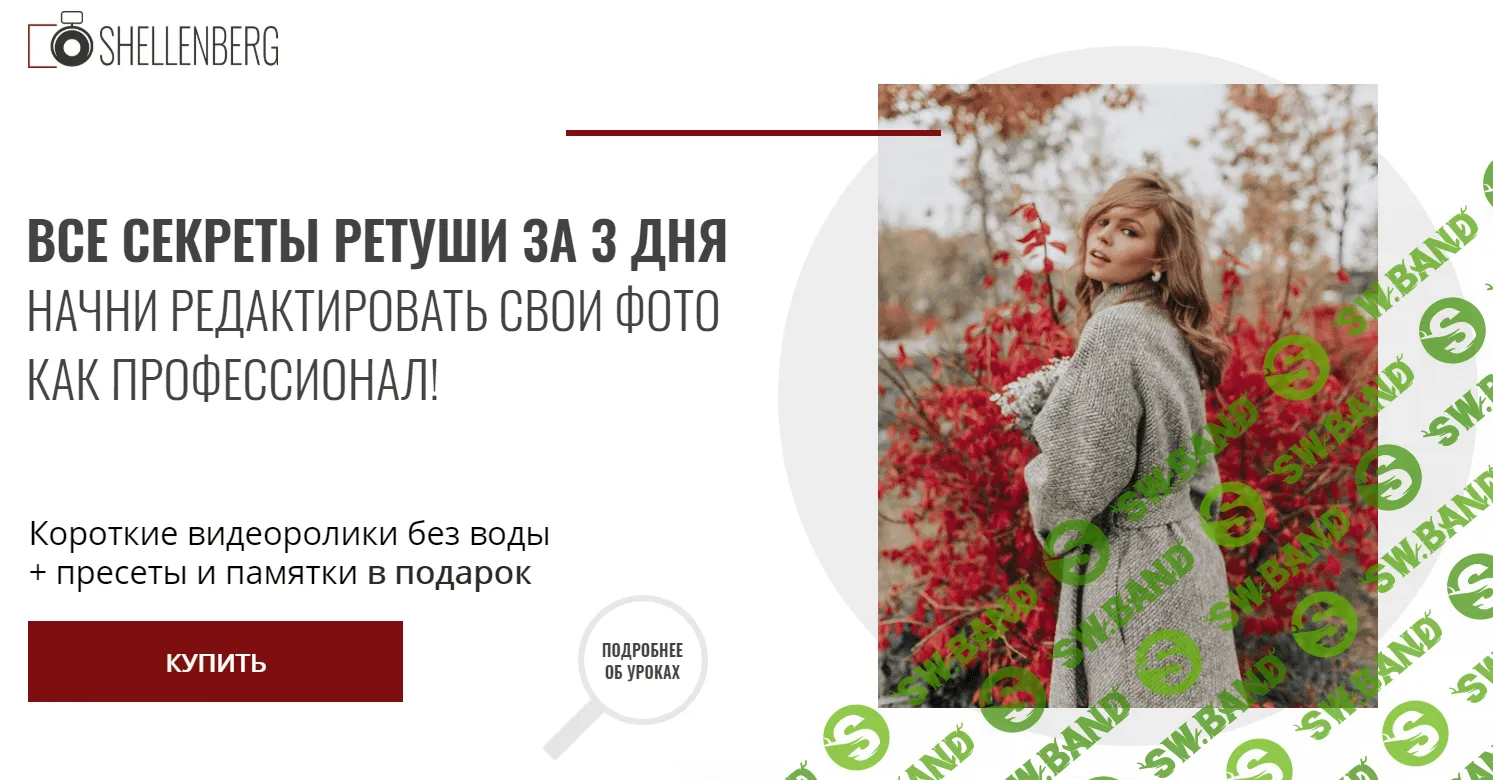 [Виктория Шелленберг] Все секреты ретуши за 3 дня (2020)