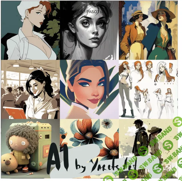 [Виктория Шубина] Авторский курс по нейросети Midjourney (2023)