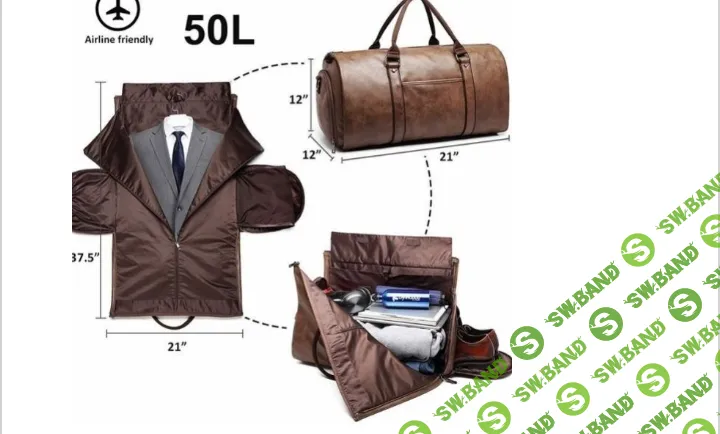 [Вилена Малая] Сумка №179. Дорожная сумка-портплед (2025)