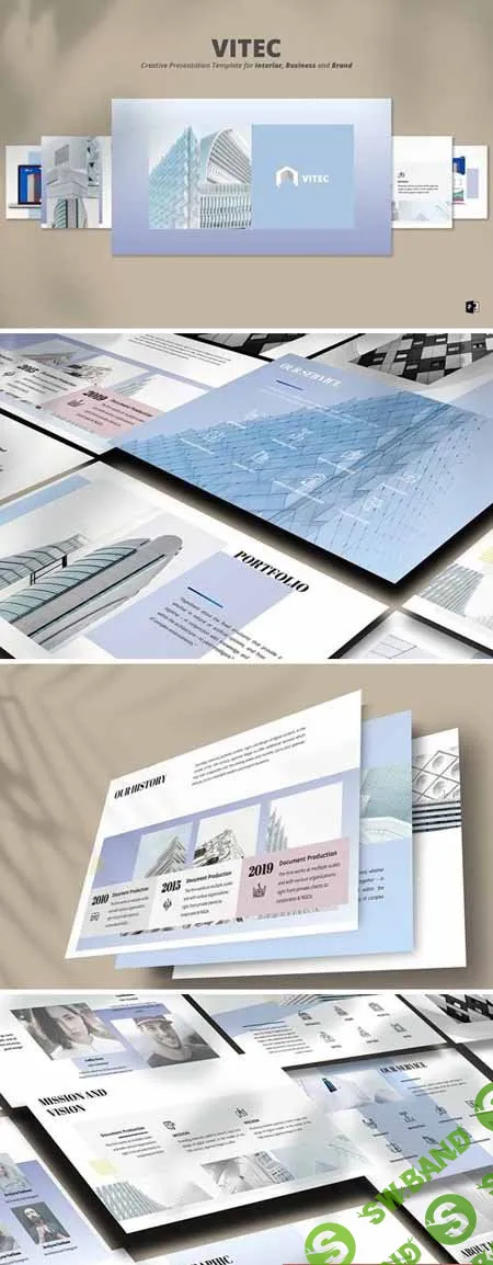 Vitec Powerpoint, Keynote and Google Slides Templates