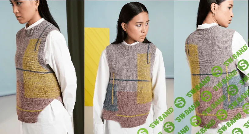 [Вязание] Ассиметричный жилет спицами Asymmetry [Вяжи.ру]