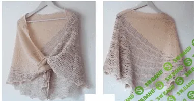[Вязание] Ажурная шаль спицами Good Vibes [Вяжи.ру] [Ute Nawratil]