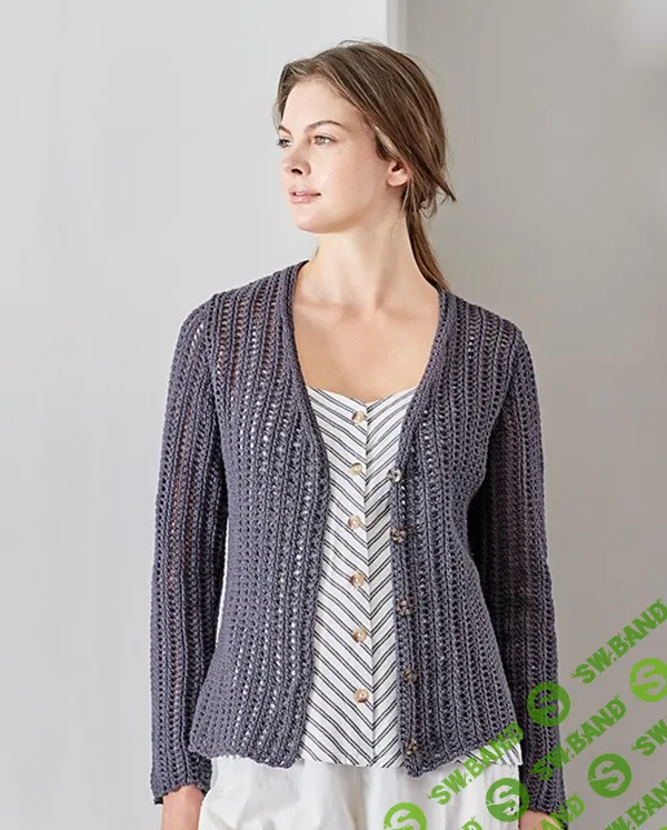 [Вязание] Ажурный жакет Picasso [Вяжи.ру] [Lisa Richardson]