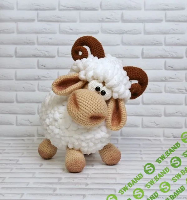 [Вязание] Барашек Яша [Виктория Прилуцкая]