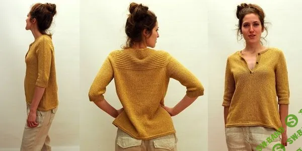 [Вязание] Бесшовный пуловер спицами Ioky [Вяжи.ру] [Регина Мёссмер]