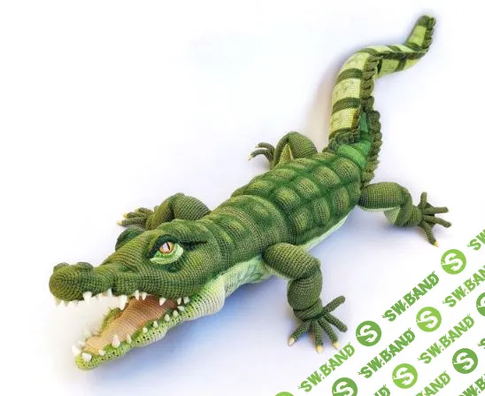[Вязание] Большой крокодил Кеша [TotaKsusha] [Ксения Абдуллина]