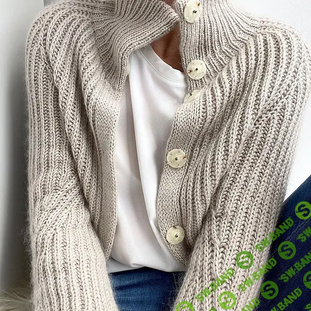 [Вязание] Бомбер резинкой Powder Jacket [Вяжи.ру] [Кларисса Шеллонг]