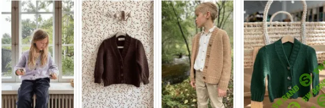 [Вязание] Детский кардиган спицами Eva Junior [Вяжи.ру] [Stephen West]