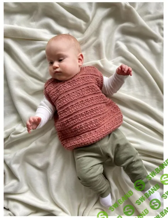 [Вязание] Детский жилет "Casual" [Ольга Лупинос-Кобцева]