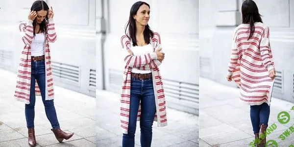 [Вязание] Длинный кардиган Long Summer [Вяжи.ру]