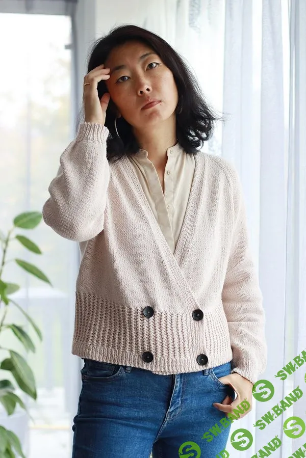 [Вязание] Двубортный кардиган Ruguo [Вяжи.ру] [Xiaowei]